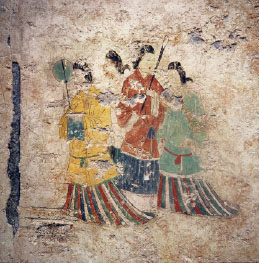 R7秋特別展「高松塚古墳壁画 西壁女子群像」