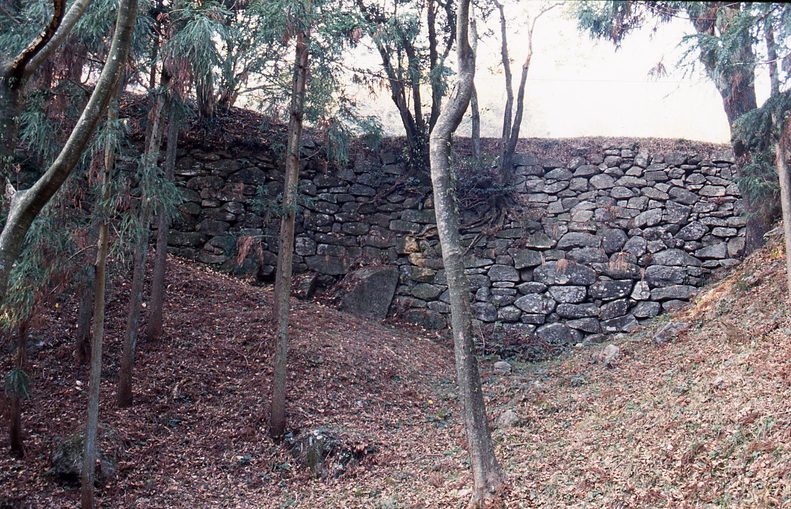 太宰府口城門 石塁写真