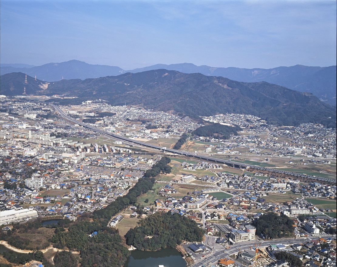 大野城跡・水城跡航空写真②